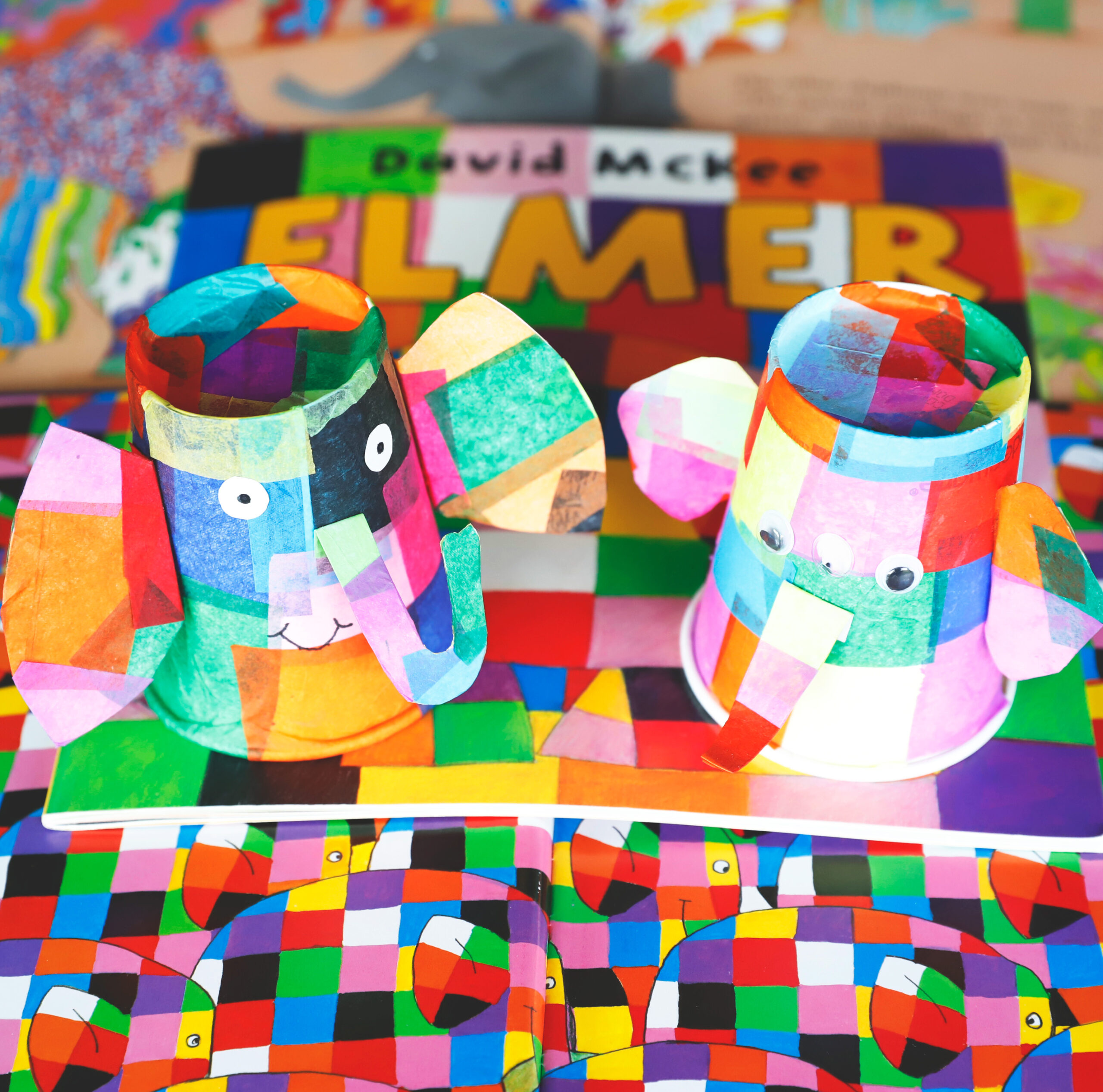 ‘Happy Birthday Elmer!’ Craft