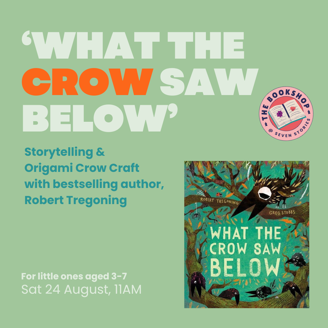 ‘What The Crow Saw Below” with Author Robert Tregoning