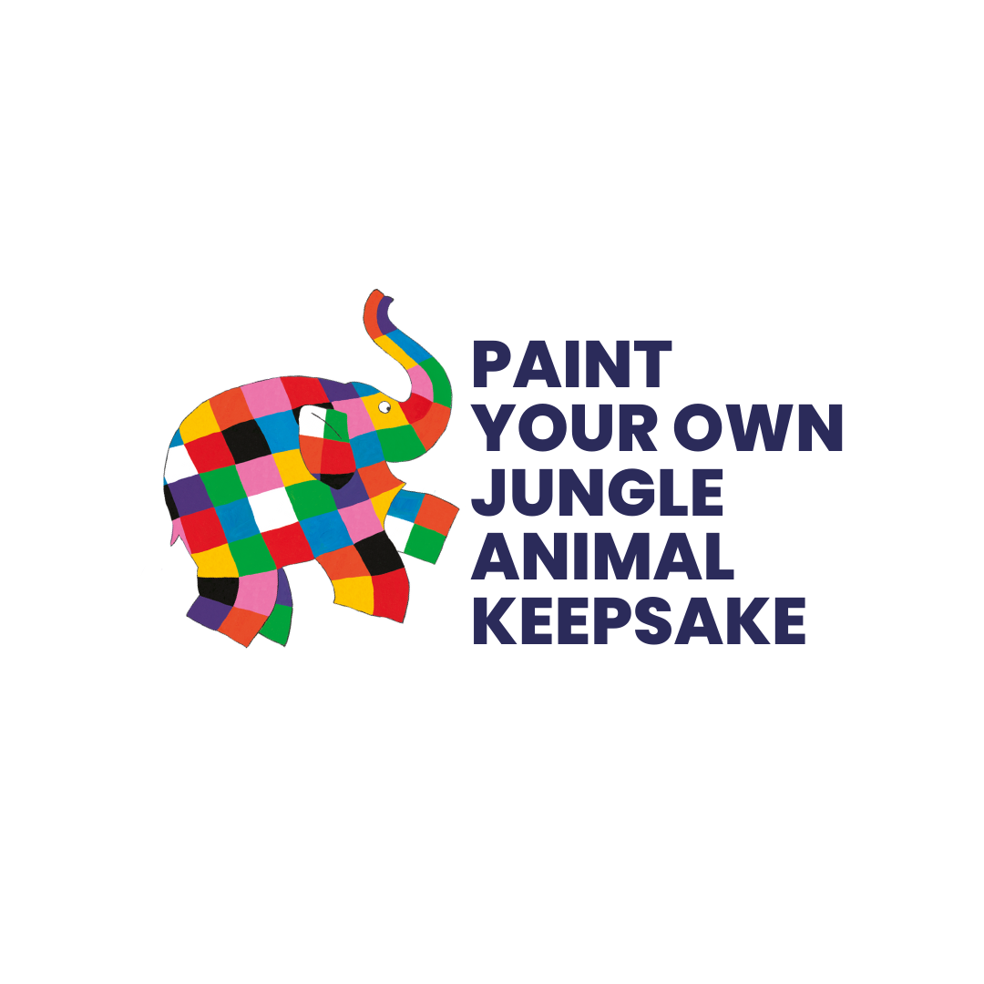 Paint Your Own Jungle Animal Keepsake