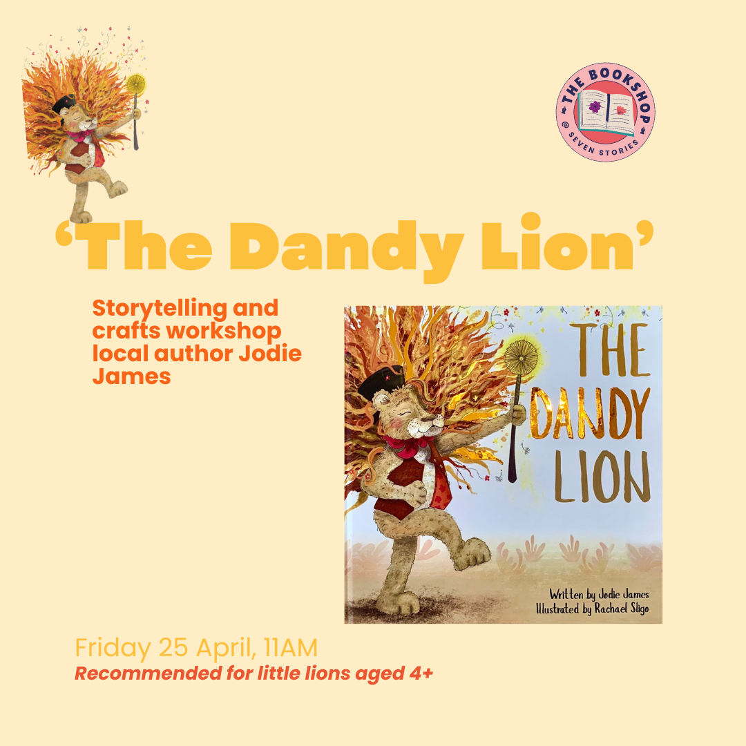 The Dandy Lion with local author Jodie James