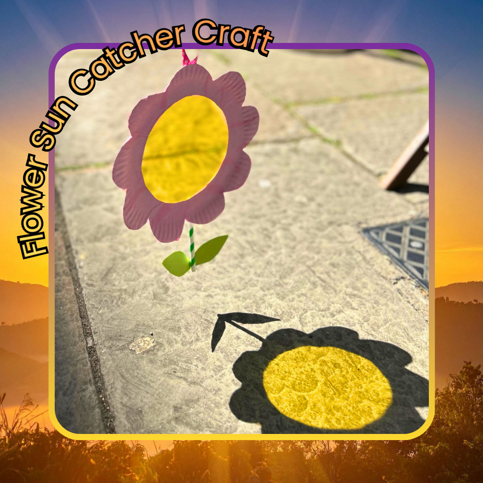 Flower Sun Catcher Craft